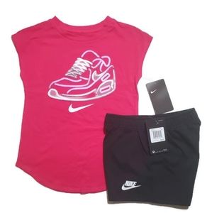 NWT Nike 6X Girl Tee-shirt & Shorts